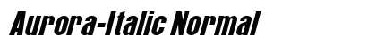 Aurora-Italic Normal preview