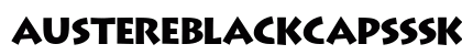 AustereBlackCapsSSK Bold preview