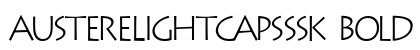AustereLightCapsSSK Bold preview