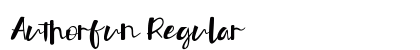 Authorfun Regular preview