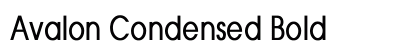Avalon Condensed Bold preview