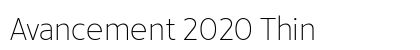 Avancement 2020 Thin Preview