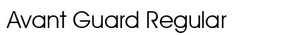 Avant Guard Regular Preview