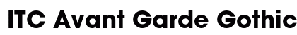 ITC Avant Garde Gothic Bold preview