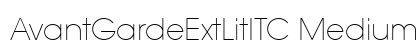 AvantGardeExtLitITC Medium preview