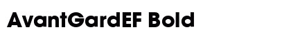 AvantGardEF Bold preview