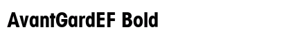 AvantGardEF Bold preview