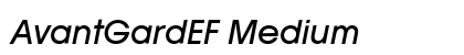 AvantGardEF Medium Preview