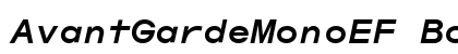 AvantGardeMonoEF Bold preview