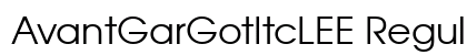 AvantGarGotItcLEE Regular preview