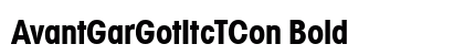 AvantGarGotItcTCon Bold preview