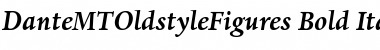 Download DanteMTOldstyleFigures Font