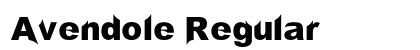 Avendole Regular preview