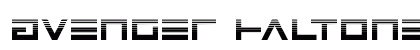 Avenger Haltone Regular preview