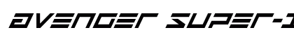 Avenger Super-Italic Italic preview