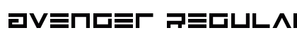 Avenger Regular Font