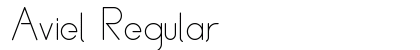 Aviel Regular Preview