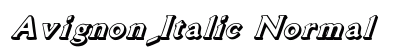 Avignon_Italic Normal preview