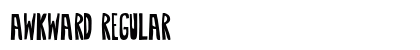 Awkward Regular Font