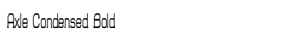 Axle Condensed Bold Preview