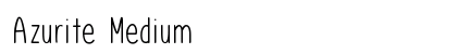 Azurite Medium preview