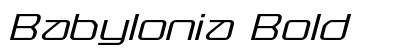 Babylonia Bold preview