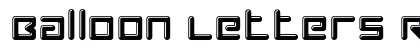 Balloon Letters Regular Preview