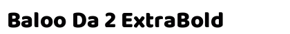 Baloo Da 2 ExtraBold Preview