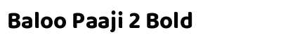 Baloo Paaji 2 Bold preview