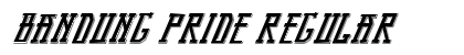 Bandung Pride Regular preview