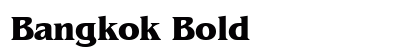 Bangkok Bold preview