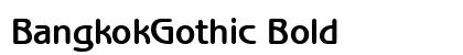 BangkokGothic Bold preview