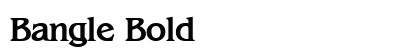 Bangle Bold preview