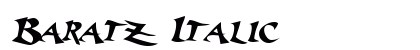 Baratz Italic preview