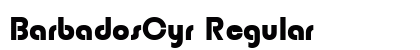 BarbadosCyr Regular Preview