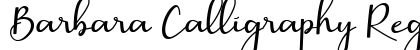 Barbara Calligraphy Regular preview