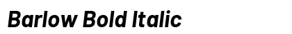 Barlow Bold Italic Preview