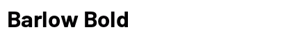 Barlow Bold preview