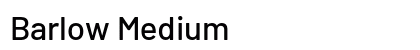 Barlow Medium Preview