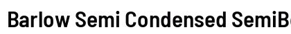 Barlow Semi Condensed SemiBold Preview