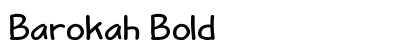 Barokah Bold preview