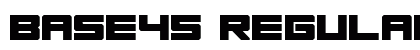 Base45 Regular preview