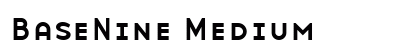BaseNine Medium preview