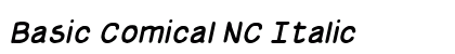 Basic Comical NC Italic preview