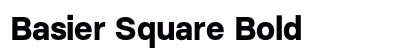 Basier Square Bold preview