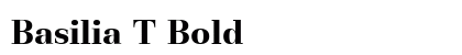 Basilia T Bold preview