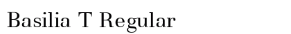 Basilia T Regular Preview