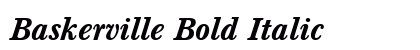 Baskerville Bold Italic Preview