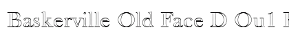 Baskerville Old Face D Ou1 Regular preview
