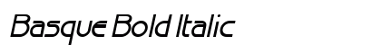 Basque Bold Italic Preview